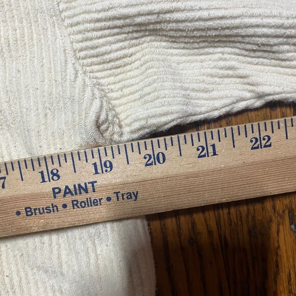 Unwind by League Lake Tahoe California Ribbed Cropped Sweater Women's M - Picture 6 of 10